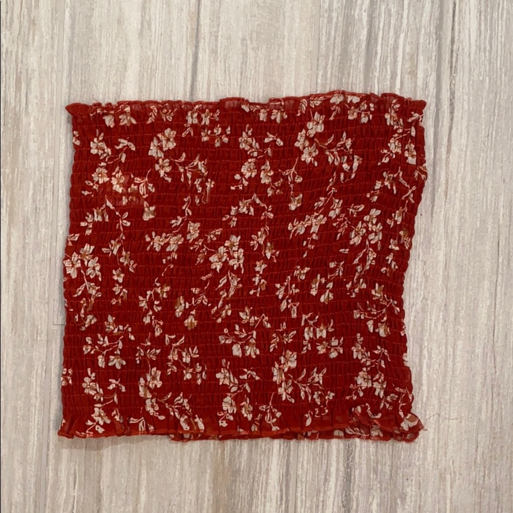 ZAFUL tube top with flowers